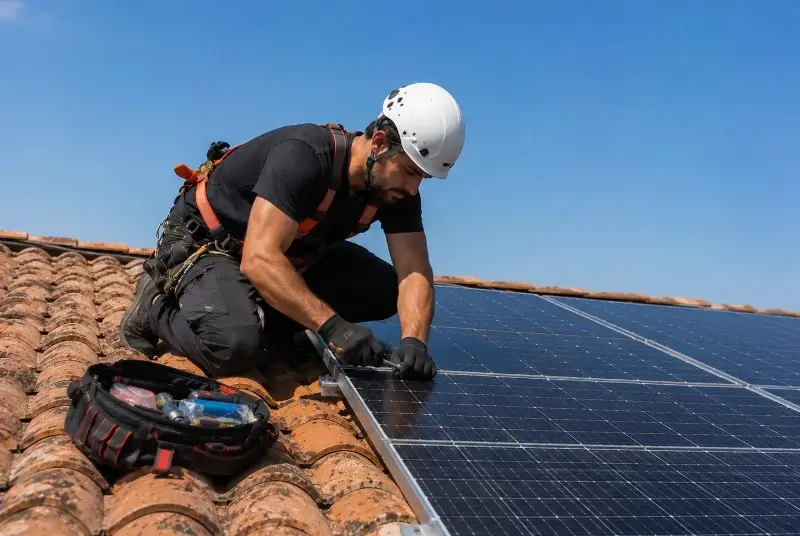 Maintenance et monitoring de panneaux solaires à Labarthe-Rivière