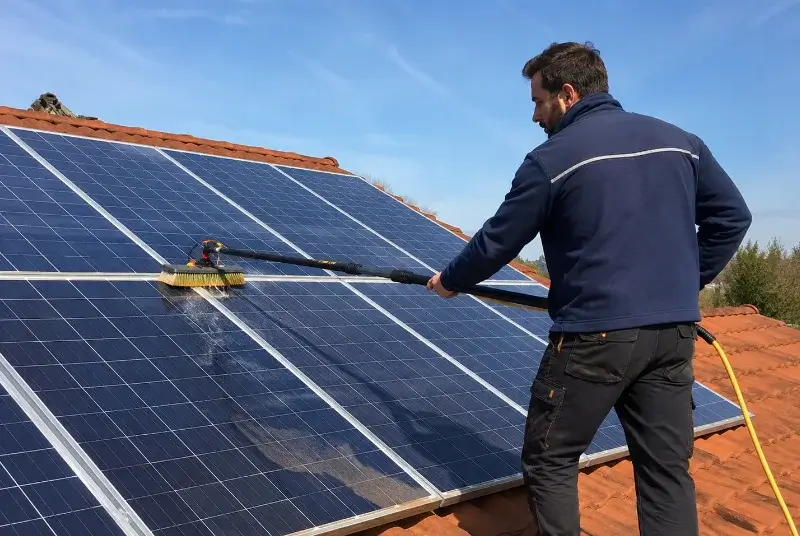 Nettoyage et entretien de panneaux solaires à Labarthe-Rivière