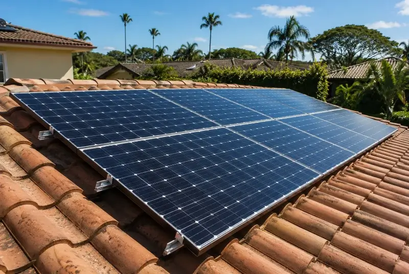 Installation de panneaux solaires à Labarthe-Rivière